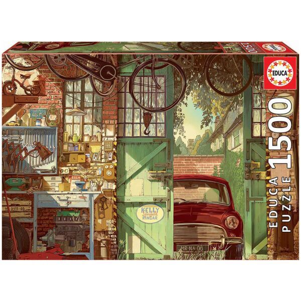 Puzzle Educa 1500 Pecas Old Garage Arly Jones 18005 - Americana