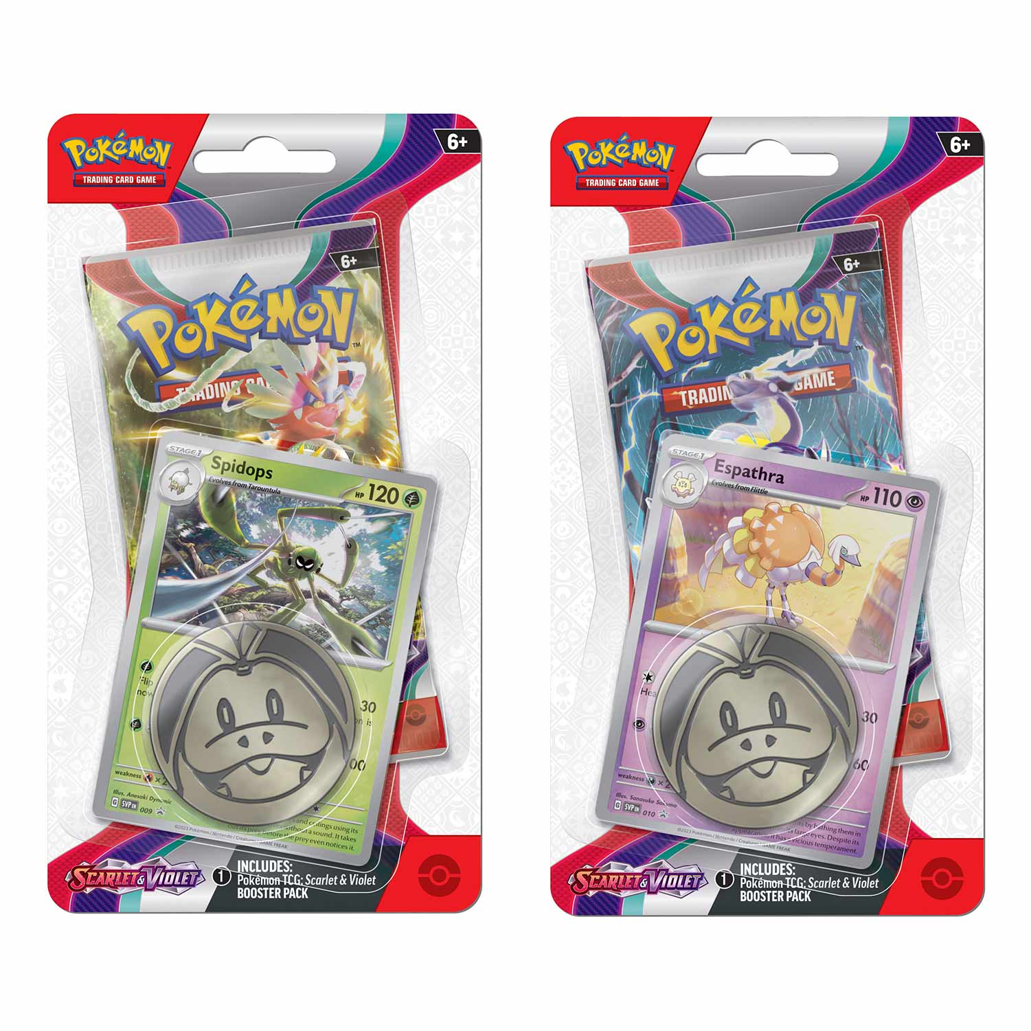 Jogo de Cartas POKEMON Scarlet & Violet Premium Checklane (Idade Mínima  Recomendada: 6 anos - Envio Aleatório)