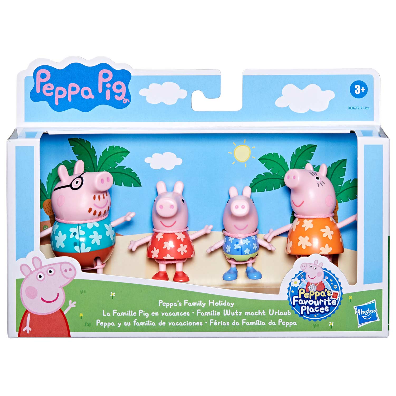 Peppa Pig e Sua Familia - F2171 - Hasbro - Real Brinquedos