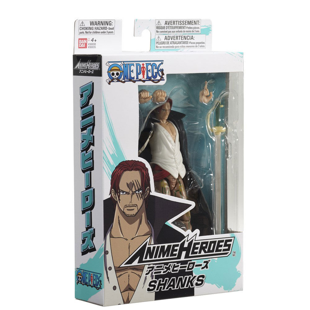 Boneco Bandai Anime Heroes One Piece - Shanks